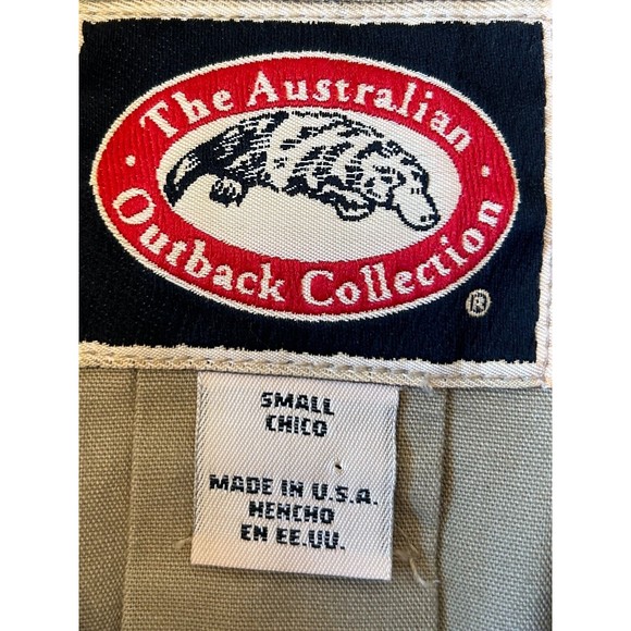 The Australian Outback Collection Buttton Down Shirt Mens S Tan Long Sleeve  USA - Picture 6 of 7
